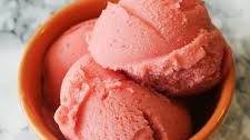 Strawberry Banana Sorbet Recipe