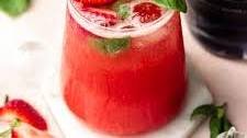 Strawberry Basil Gin Cocktail