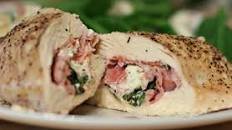 Stuffed Chicken Breasts With Feta, Spinach, and Ham