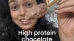 SUGAR FREE, CHOCOLATE PROTEIN ICE CREAM with a ...