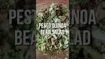 Summer Pesto Quinoa Bean Salad #shorts