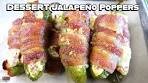 Sweet and Spicy Dessert Jalapeño Poppers | Easy Recipe