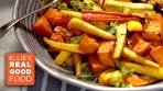 Sweet and Spicy Roasted Vegetables
