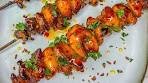 SWEET CHILI CHICKEN SKEWERS || EASY RECIPE