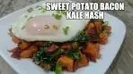 Sweet Potato Bacon Kale Hash Recipe | Episode 244
