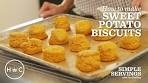 Sweet Potato Biscuits | Simple Servings