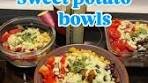 Sweet potato bowls #recipe