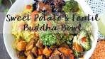 Sweet Potato & Lentil Buddha Bowl | Vegan Bowl