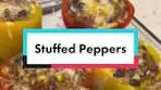 Taco Rice Stuffed Peppers Recipe
