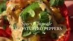 TACO STUFFED PEPPERS loaded with cheese, leftover taco ...