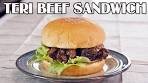 Teriyaki Beef Sandwich Recipe