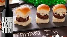 Teriyaki Beef Sliders