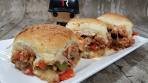 The Best Italian Sausage and Pepper Sliders