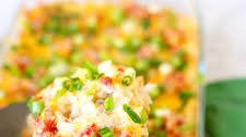 The Best Loaded Hashbrown Casserole