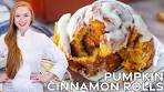 The Best Pumpkin Cinnamon Rolls Recipe!! With Cream ...