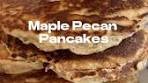 The Fluffiest Maple Pecan Buttermilk Pancakes Dry ...