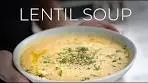 The vegetarian Lentil Soup Recipe you've BEAN LOOKING FOR