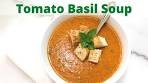 Thick & Hearty Tomato Basil Soup