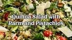 This is your new favorite salad. QUINOA SALAD WITH PARM ...