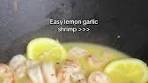 This Lemon Garlic Butter Shrimp recipe is super quick and ...
