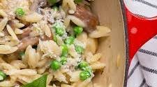Toddler Friendly One Pot Mushroom Orzo