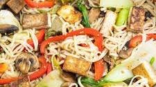 Tofu Stir Fry with Vegetables & Sweet Ginger Sesame