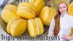 Triple Lemon Macarons Recipe - The BEST Lemon Cookies ...