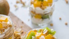 Tropical Fruit Yogurt Parfait