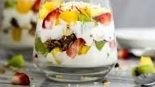 Tropical Parfait - Tropical Granola Parfait
