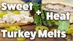 Turkey/Pepper Jack Melts w/Jalapeño Raspberry Jam