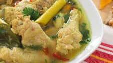 Turmeric Chicken Soup ไก่ต้มขมิ้น