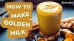 Turmeric Golden Milk Recipe