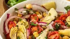 Tuscan Artichoke Tomato Salad