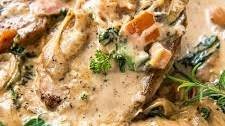 Tuscan Smothered Pork Chops