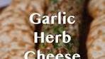Upgrade your next cheese board! 🧀 🥖🍓 this garlic herb log ...
