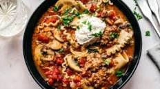Vegan Lasagna Soup