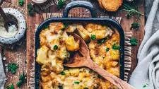 Vegan Potato Broccoli Casserole