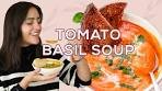 Vegan Tomato Basil Soup Recipe - Two Spoons