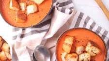 Vegan Tomato Soup with Cashew Cream