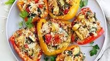 Vegetarian Italian Stuffed Peppers