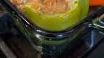 Vegetarian stuffed peppers! Rainbow bell peppers loaded ...