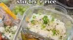 veggie and beef stir fry🥦🥕🥩 🍚 (makes 5 serving) ingredients ...