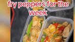 What I eat on Mounjaro. Teriyaki chicken stir fry prepped ready ...