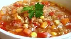 Winter Lentil Vegetable Soup
