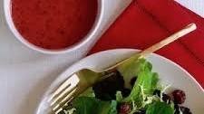 Winter Salad with Cranberry Vinaigrette