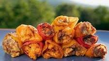 Zesty Cheese Stuffed Mini Peppers