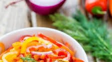 Zesty Mini Bell Pepper Salad Recipe