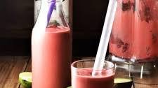 Zesty Raspberry Avocado Smoothie