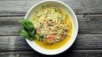 Zucchini Noodles with Sundried Tomato Herb Butter