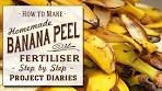 ★ How to Make Banana Peel Fertiliser (A Complete Step by ...
